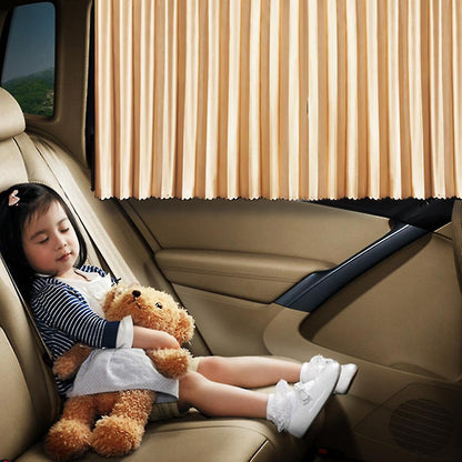 Premium Magnetic Car Curtains – Set of 4 for All Windows!